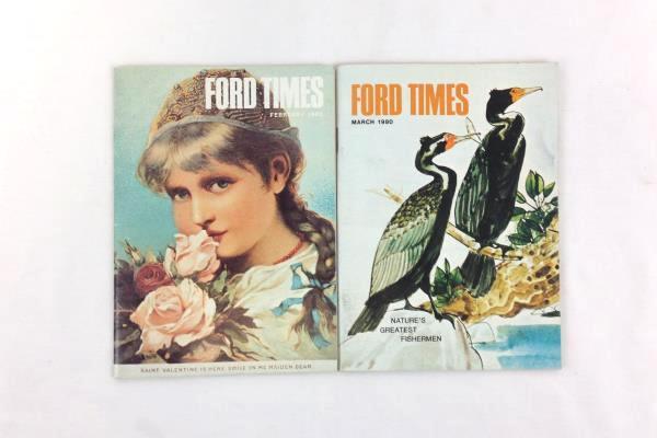 Lot 4 Ford Times Magazine Vintage 1980 Back Issues February March June November