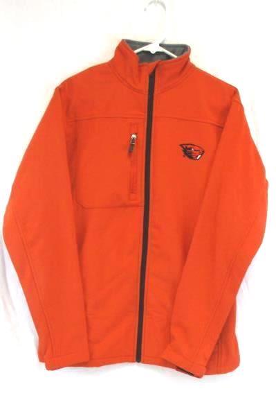 Men's Knights Apparel Beavers College Football Softshell Jacket Zip OSU Sz M