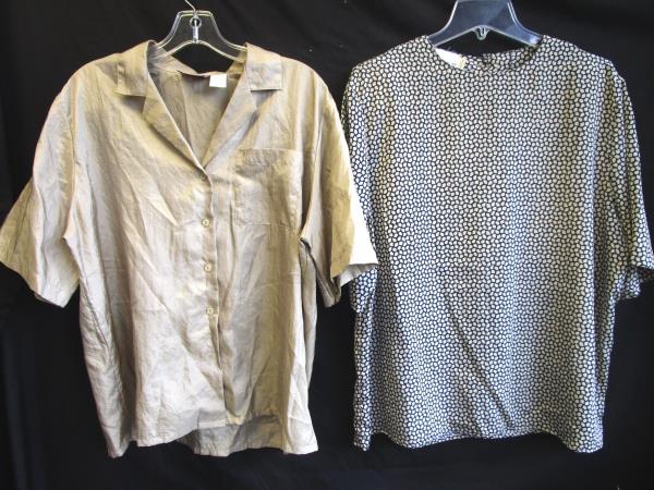Lot of Women's Multi-Colored Blouses Button Up By Russ And Jonquil Size 18