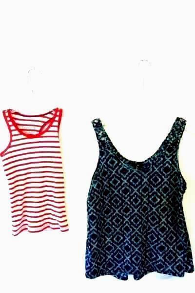Lot Of Women's Multi-Colored Tank Tops By H&M And Faded Glory Size M