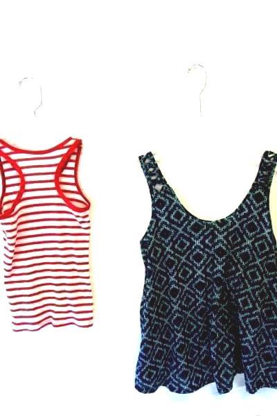 Lot Of Women's Multi-Colored Tank Tops By H&M And Faded Glory Size M