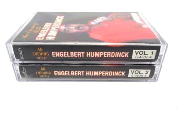 "An Evening With Engelbert Humperdinck" 2 Cassettes Set Volume 1 & 2 S-4537-4