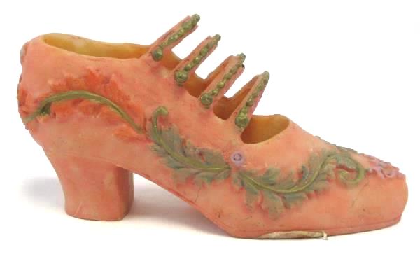 Set of 2 World Bazaars Decorative Collectible Resin Shoe Statue Display Decor