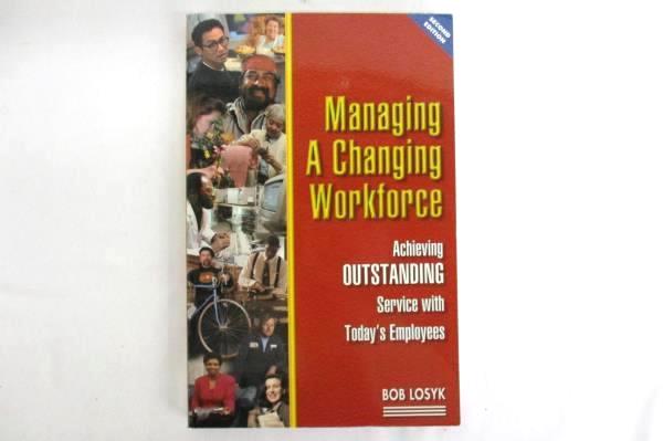 Lot of 3 Self Help Books Managing A Changing Workforce Customer Service A Farmer