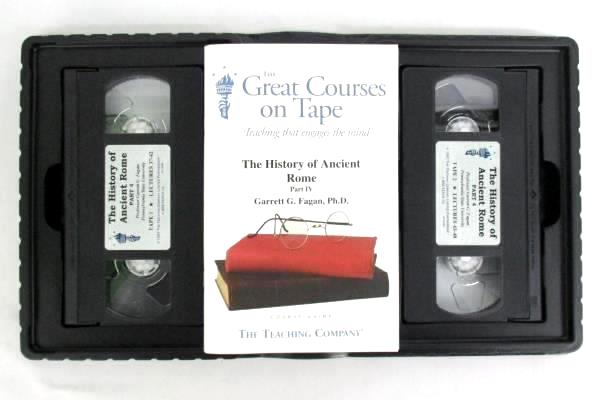 The Great Courses On Tape The History Of Ancient Rome Part 3 & 4 VHS