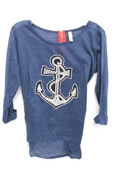 Lot of 2 Girls Youth Tops Xhilaration D-Signed Sz M & L Long Sleeve 3/4 Sleeve