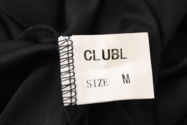 CLUBL Dress Long Formal Black Lace Floral Design Lined Women's Size Full Zip