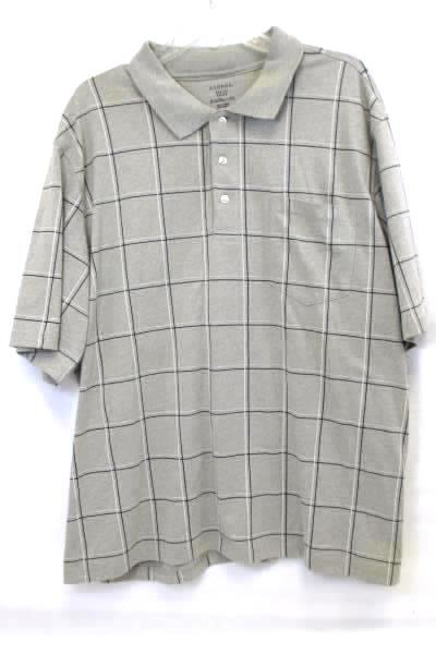 Lot of 2 Men's Multi-Colored Casual Button Up Shirts By Gap & George Size XXL