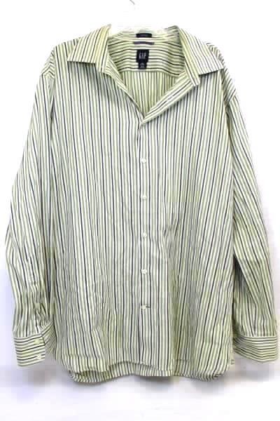 Lot of 2 Men's Multi-Colored Casual Button Up Shirts By Gap & George Size XXL