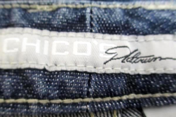 Women's Jeans Made By Chico's Platinum Women's Size 0 Blue 4 Pockets Washed