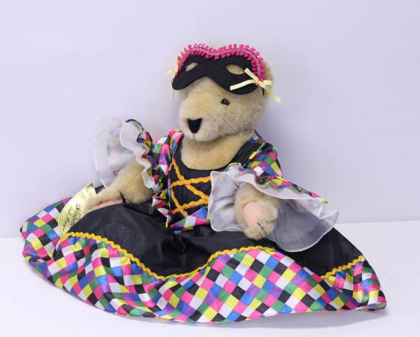 Alice VanderBear Bal Masque 1991 No American Bear Co Teddy Bear Doll Masquerade