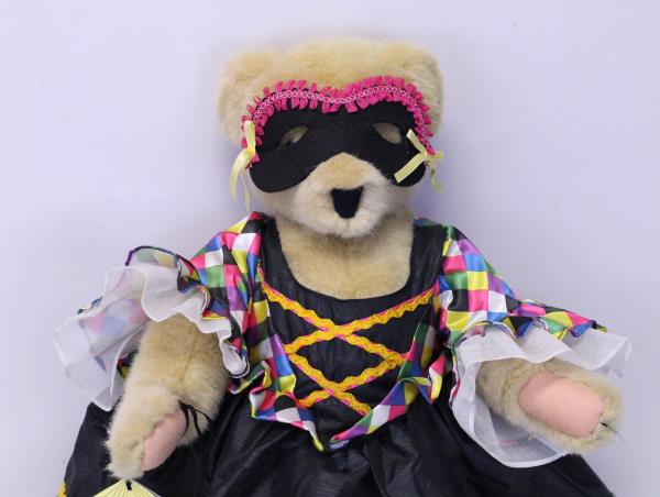 Alice VanderBear Bal Masque 1991 No American Bear Co Teddy Bear Doll Masquerade