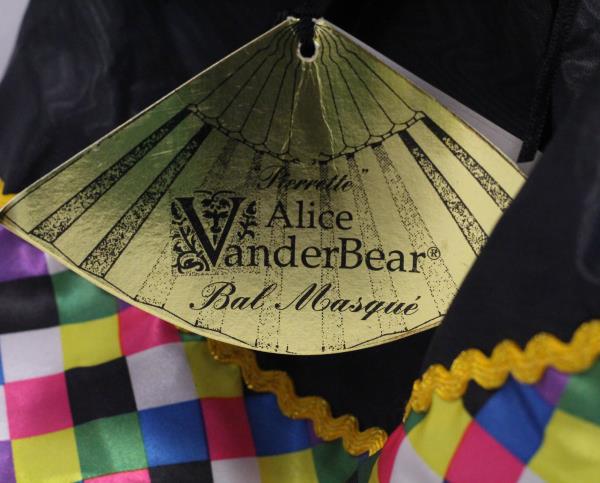 Alice VanderBear Bal Masque 1991 No American Bear Co Teddy Bear Doll Masquerade