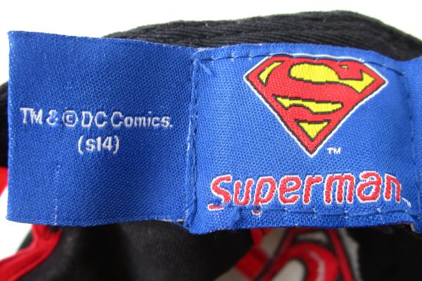 DC Comics Hat Snapback Black White Blue Red Superman 100% Cotton
