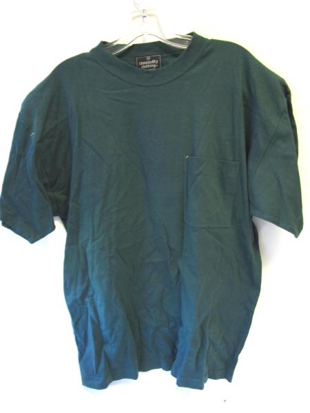 Lot of 2 T-Shirts By Simple Addiction Green White Red Stripes Women's Sz XL