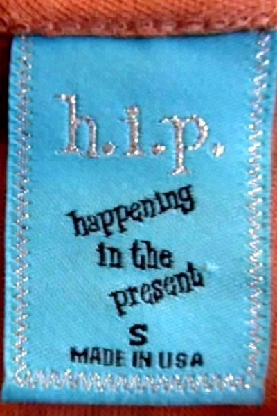 Women's Peach Pink Tank Top Blouse by H.I.P. Size Small Soft Metallic Look