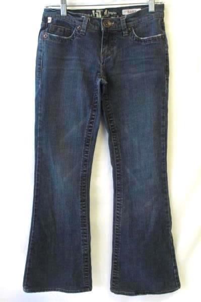 Jeans by !IT Blue Boot Cut Style w/ Pockets Women's Size 26 Short 4 Pockets