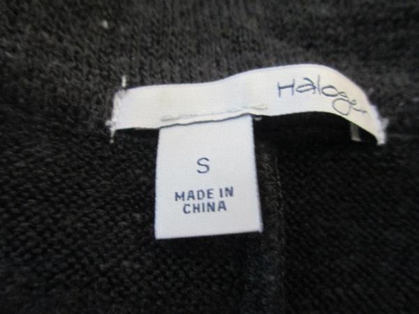 Sweater by Halogen Black Long Sleeves Zipper Pockets Button Women's Size S