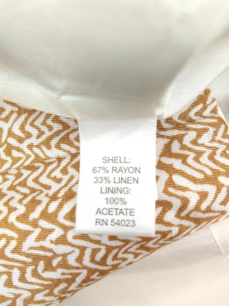 BANANA REPUBLIC Beige Career Pencil Skirt Rayon Linen Blend Sz 6 NWT $89.50