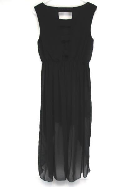 Women's L'ATISTE Black Hi Lo Cocktail Party Formal Dance Dress Size Medium