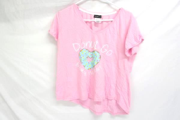 Lot Of 3 Junior Girl's Shirts Rampage Pink Great Northwest Black Size Large