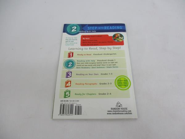 2008 My Hero Bolt Step into Reading Step 2 With Help Preschool Grade 1