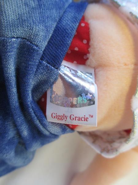 Lot Of Two Beanie Boppers Spunky Sammie And Giggly Gracie Multicolor