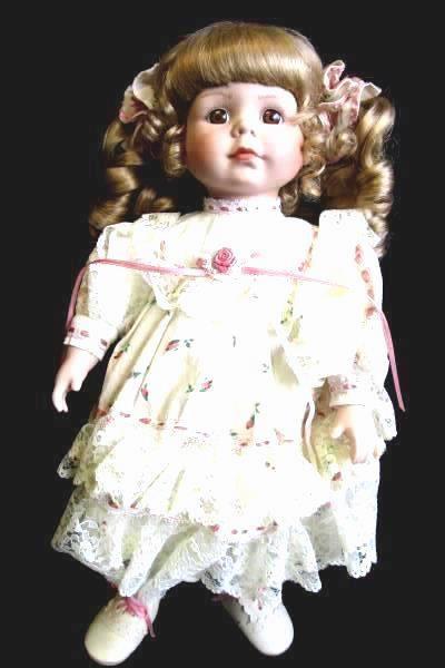 Girl's Hand Made Porcelain Doll By King State The DollCrafter #2216 Jessie