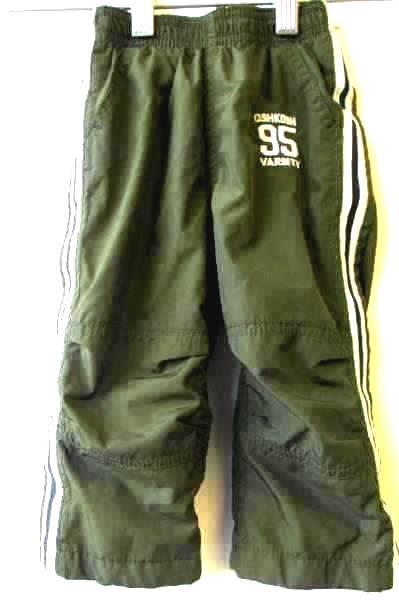 Toddler Boy's Green Sweat Pants By Osh Kosh Size 18M