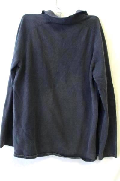 Button Up Polo Shirt by Merona Grey Blue Men's Size S 100% Cotton w/ Collar