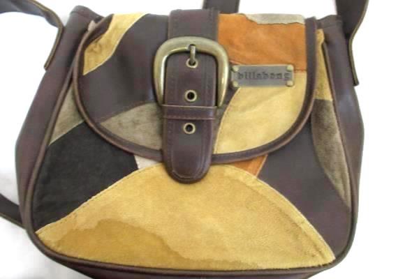Billabong Purse Multicolor Orange Tan Brown Push Buckle Shoulder Strap Pockets