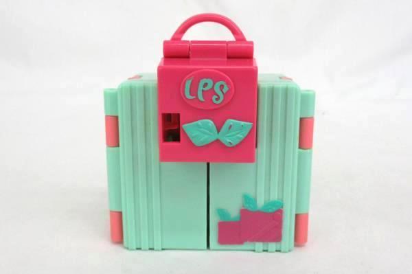 Littlest Pet Shop Stage and Pop-Up House Cube 2007 2008 Hasbro Orange Blue