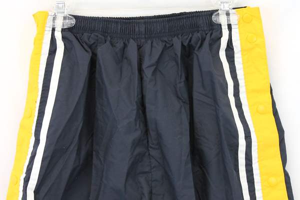 Holloway Sportswear Water Resistant Warm Up Pants Men's Size Small Blue Striped