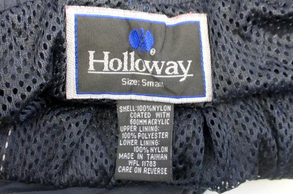 Holloway Sportswear Water Resistant Warm Up Pants Men's Size Small Blue Striped