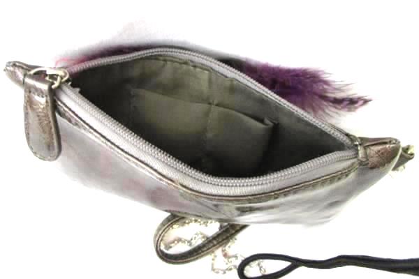Lot Of Two Purses Red Rose And Grey Rose