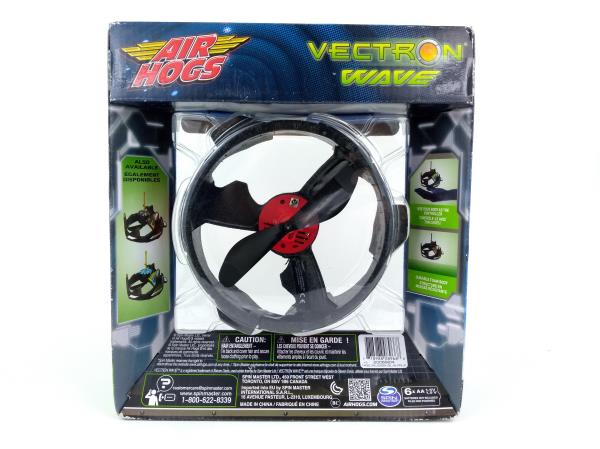 New AIR HOGS Red Vectron Wave Light FX Edition Hand Controlled UFO