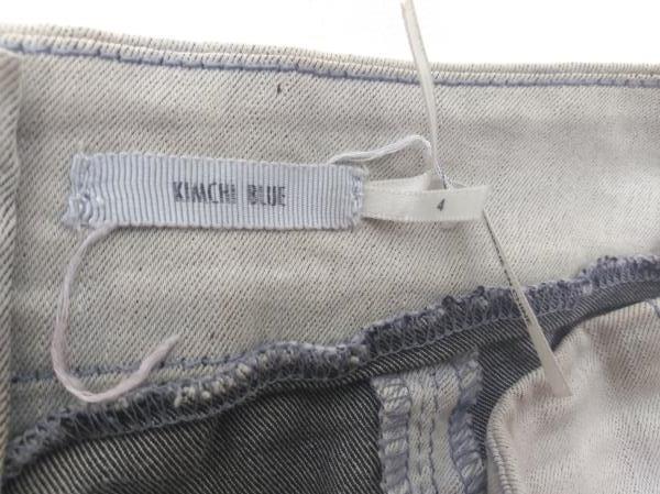 KIMCHI BLUE Acid Wash Stretch Denim High Waisted Shorts Women's 4