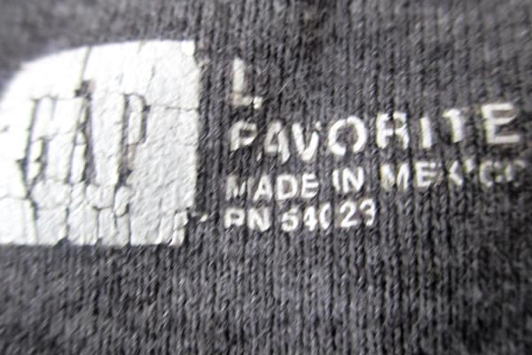 Lot of 2 Sweater &T-Shirt By Faded Glory-White Gap-Grey Women's Size L