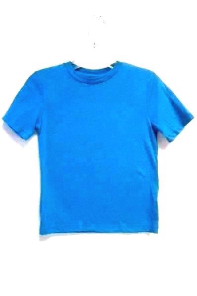 Boy's Blue Short Sleeve Crew Neck T-Shirt By Arizona Jeans Co. Size Small 8