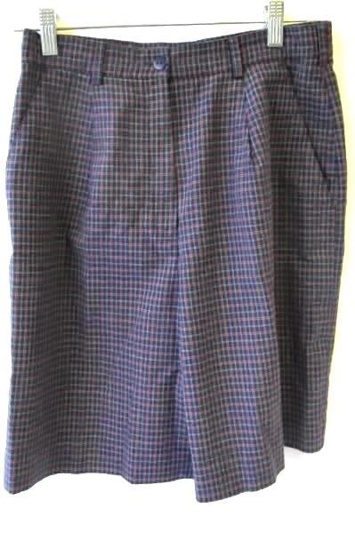 Multicolor Plaid Pleated Shorts w/ Pockets and Belt Loops By Tail Men's Size 8