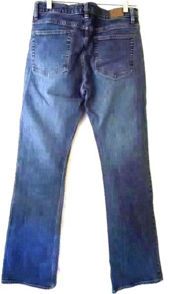 Women's Blue Medium-Dark Wash Jeans By Old Navy Sz 8L w/ Pockets and Belt Loops