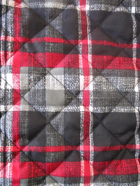 Men's Red Black Plaid Vest By Northern Reflections Size XXL 100% Polyester