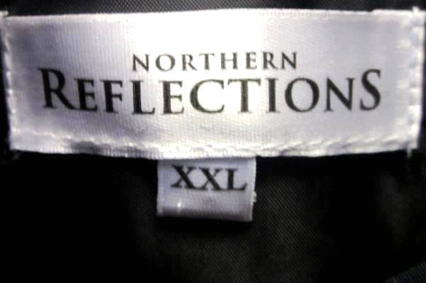 Men's Red Black Plaid Vest By Northern Reflections Size XXL 100% Polyester