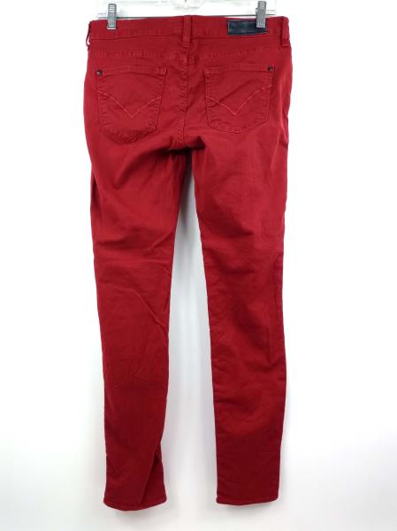 WILLIAM RAST Jeans Scarlet Red "Kara Skinny" Stretch Denim Women's Sz 28