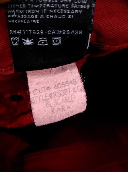 WILLIAM RAST Jeans Scarlet Red "Kara Skinny" Stretch Denim Women's Sz 28