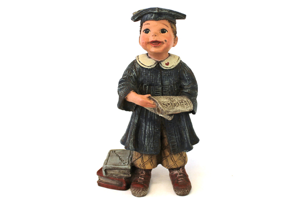 Boy Graduate Sarah's Attic Logan Figurine #62/2000 Limited Edition