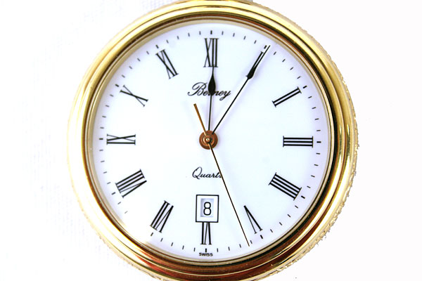 BERNEY Two Tone 1910 Renault Open Face POCKET WATCH New!