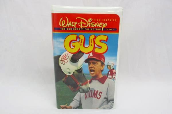 Lot Of 2 Disney VHS Family Movies Mighty Joe Young Don Knotts Gus Clam Shell