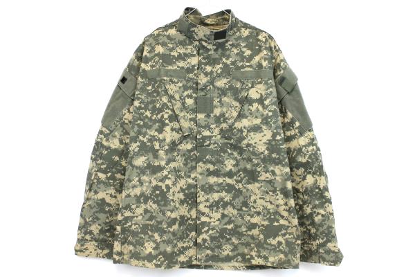 Military Army Issue BDU Digital Camouflage Hunting Hiking Jacket Medium Long
