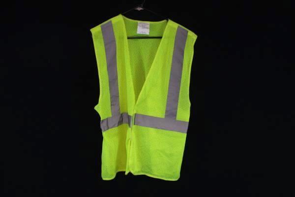 High Vision Safety Vest Yellow 3M Reflective Material XL